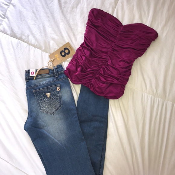 Strapless top - Picture 2 of 4